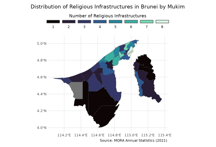 Analysis of Religious Infrastructure in Brunei Darussalam